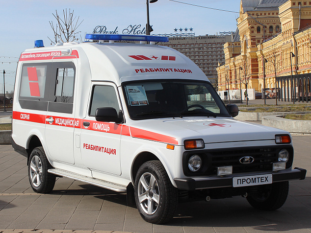 Скорая помощь на базе Lada Niva Legend Куб / Kub. Класс А - фото Медицинские автомобили
