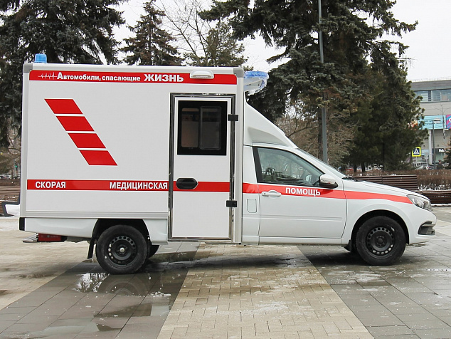 Скорая помощь на базе Lada Granta Прима / Prima. Класс В - фото Медицинские автомобили